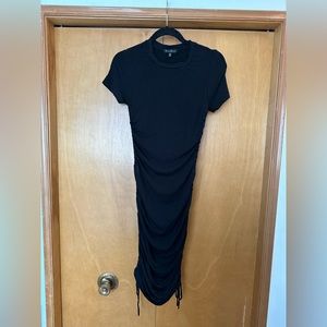 Dynamite Small T-shirt Dress with Ruching